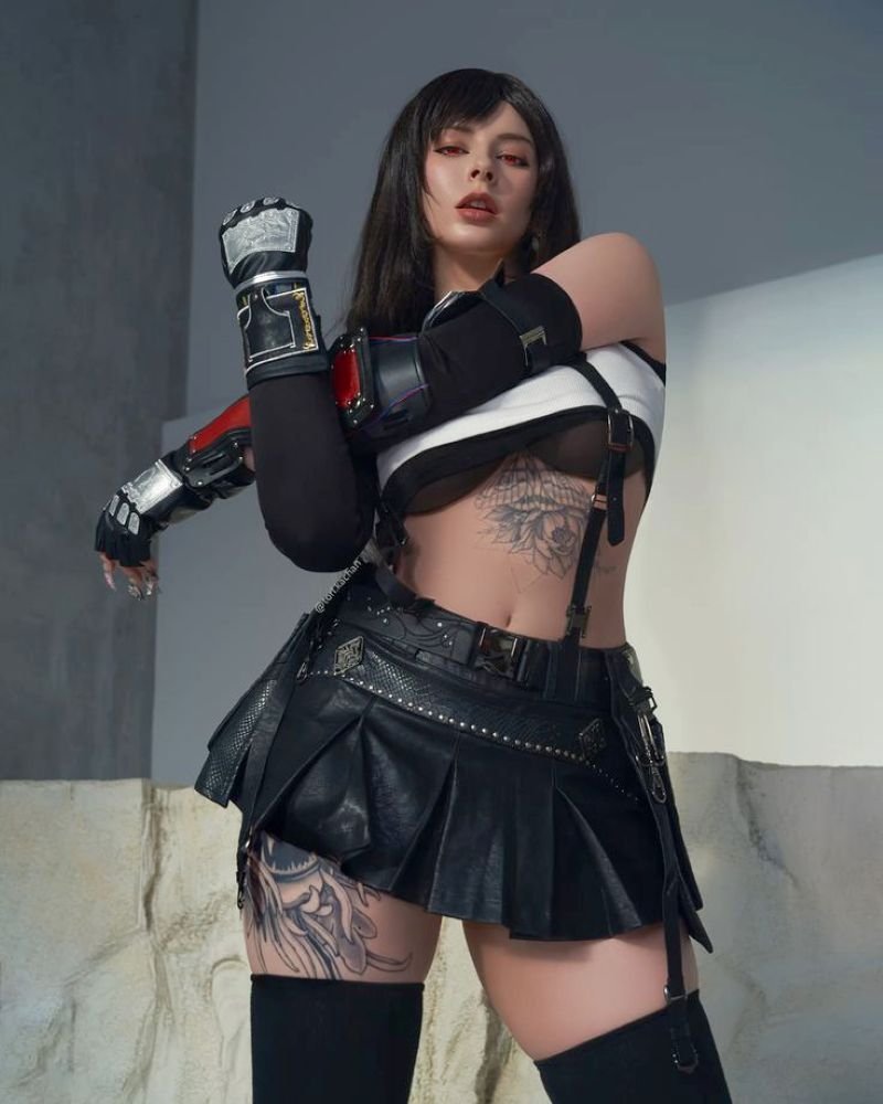 tifa lockhart cosplay (2)
