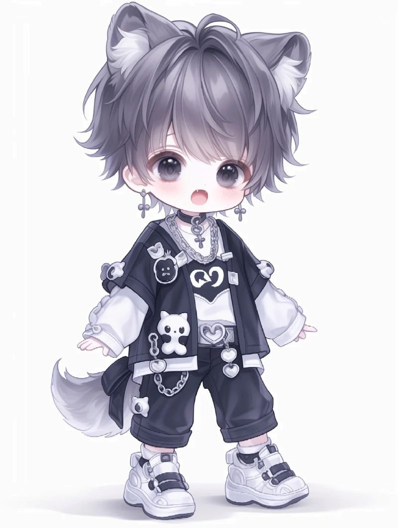 ảnh anime boy chibi cute