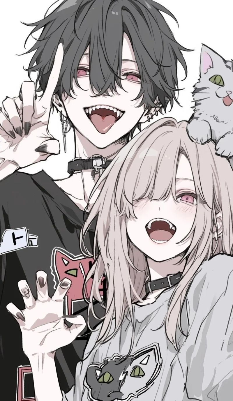 ảnh anime cặp đôi yêu nhau (3)