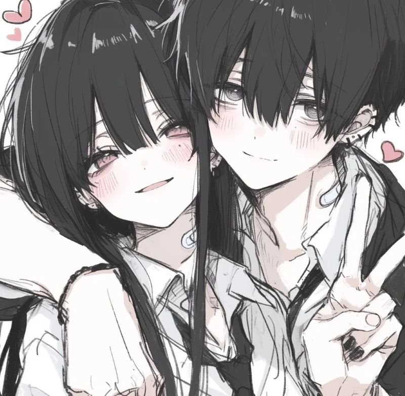 ảnh anime cặp đôi yêu nhau (8)