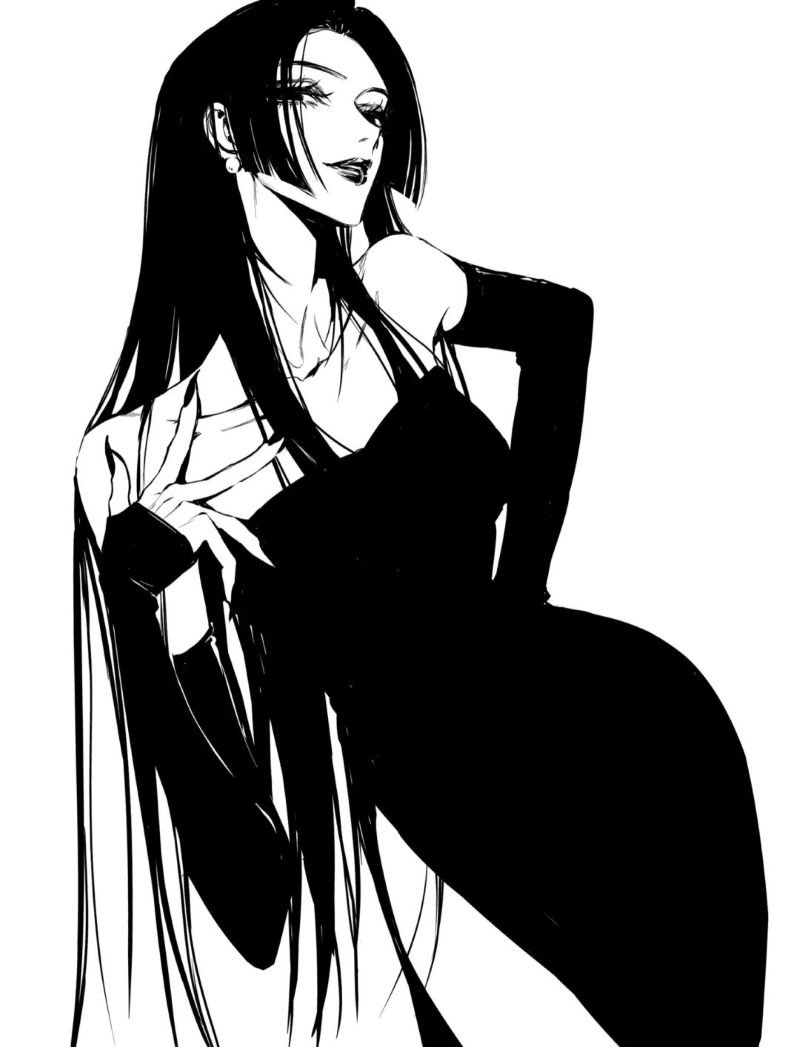 ảnh anime đen trắng (16)