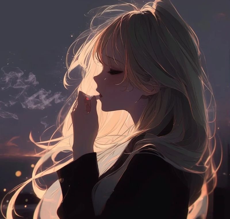 ảnh anime girl lạnh lùng vô cảm (15)