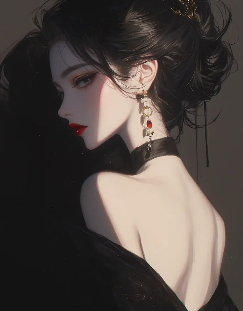 ảnh anime girl lạnh lùng vô cảm (22)