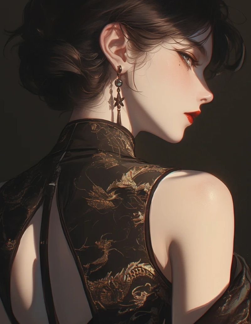 ảnh anime girl lạnh lùng vô cảm (24)