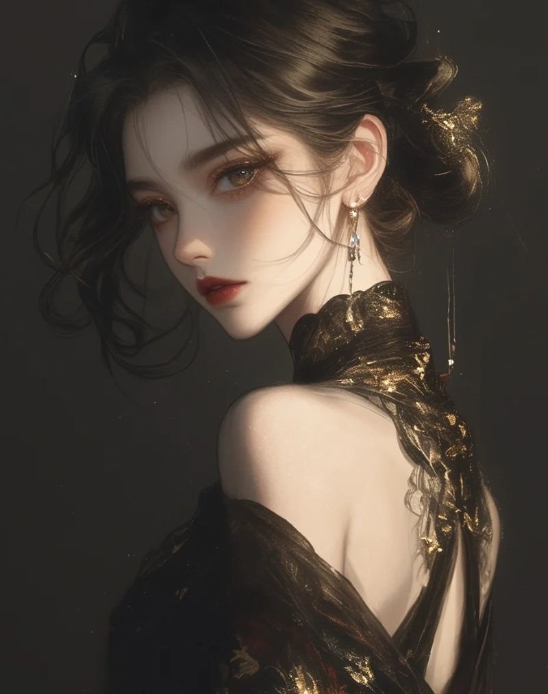 ảnh anime girl lạnh lùng vô cảm (28)