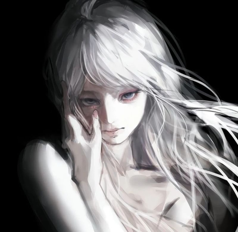 ảnh anime girl lạnh lùng vô cảm (6)