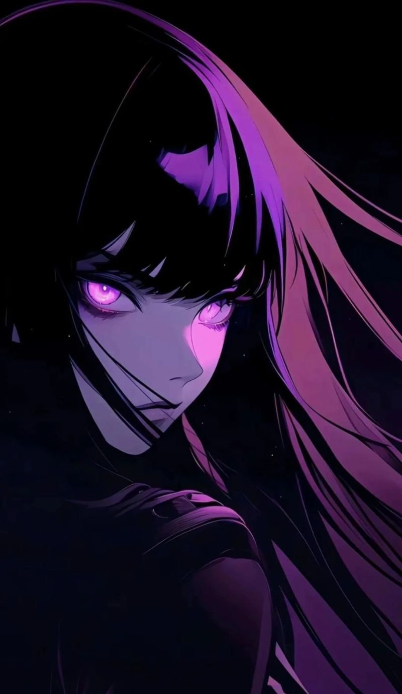 ảnh anime girl lạnh lùng vô cảm (8)