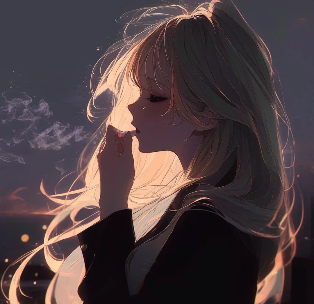 ảnh anime nữ buồn (10)