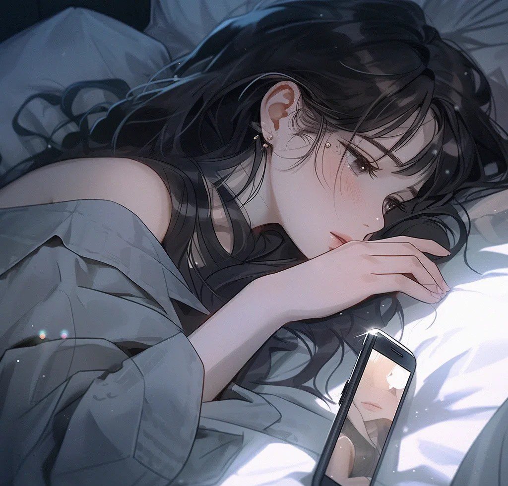 ảnh anime nữ buồn (19)