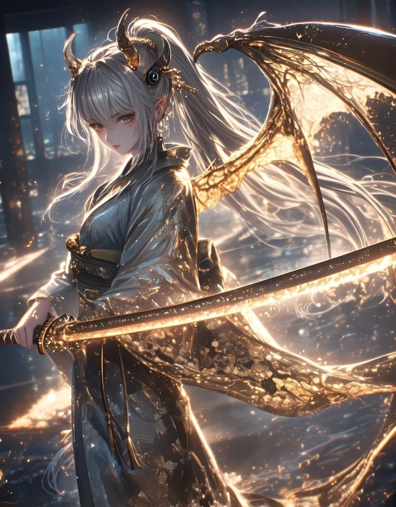 ảnh anime nữ cầm kiếm (15)