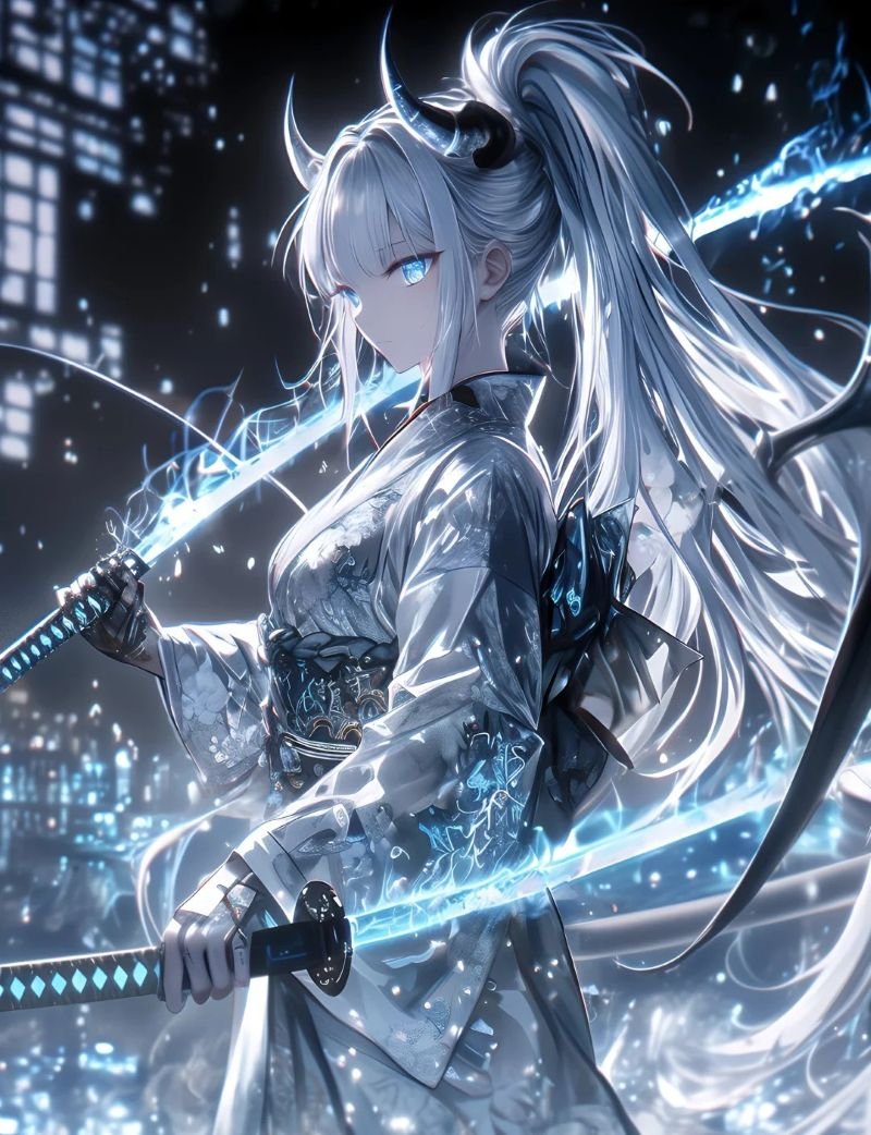 ảnh anime nữ cầm kiếm (16)