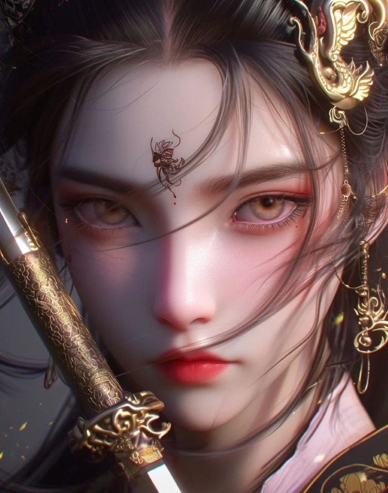 ảnh anime nữ cầm kiếm (31)