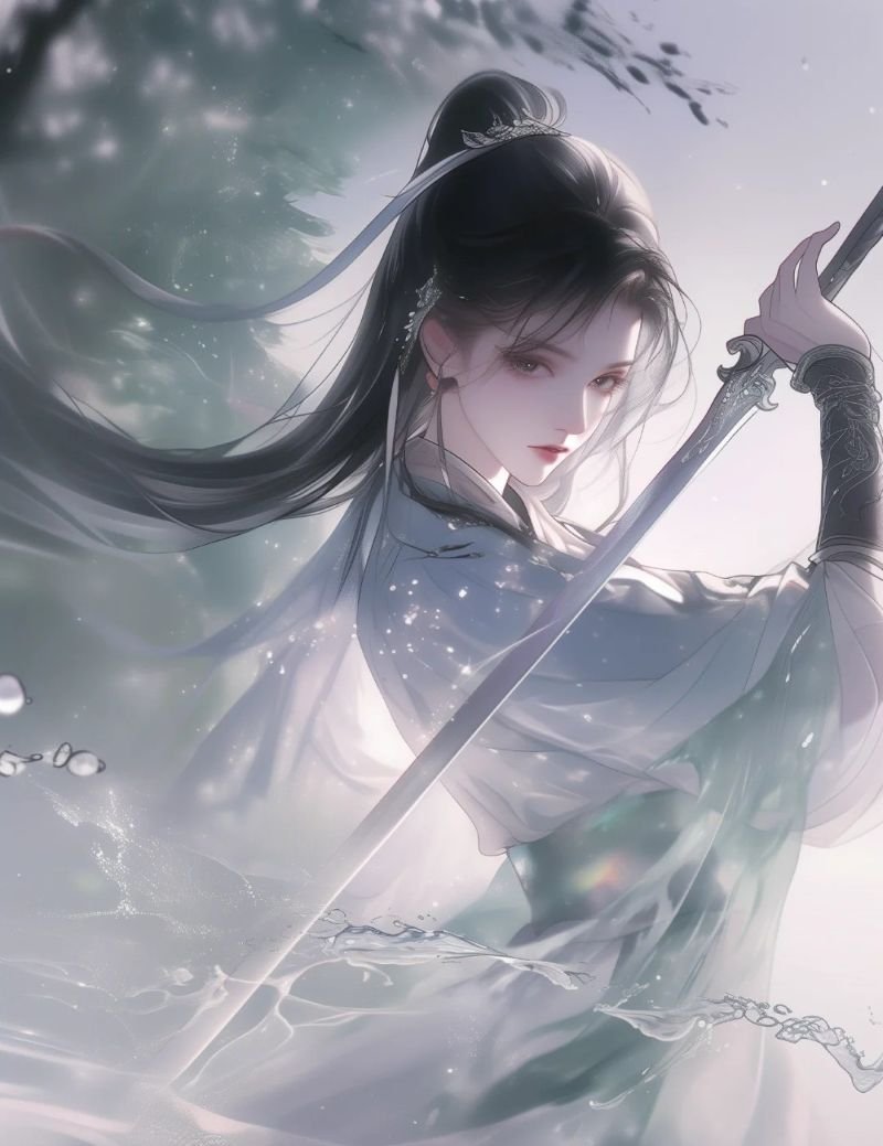 ảnh anime nữ cầm kiếm (33)