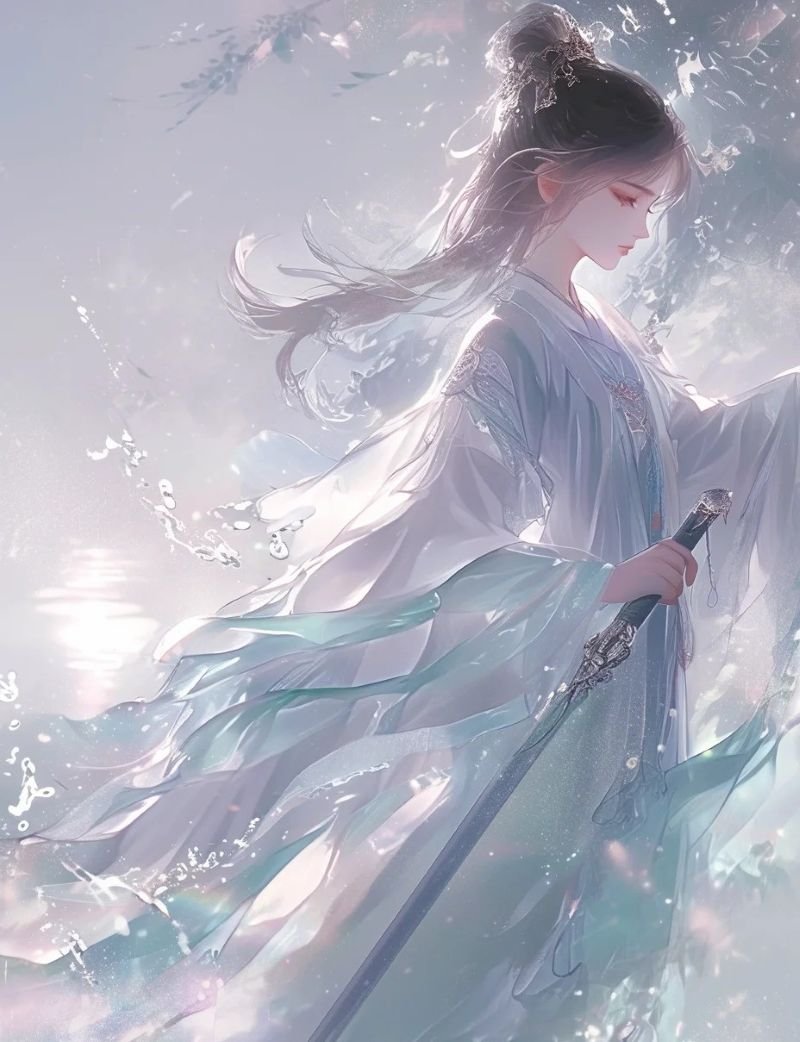 ảnh anime nữ cầm kiếm (35)