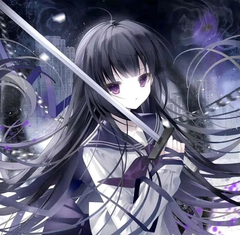 ảnh anime nữ cầm kiếm (37)