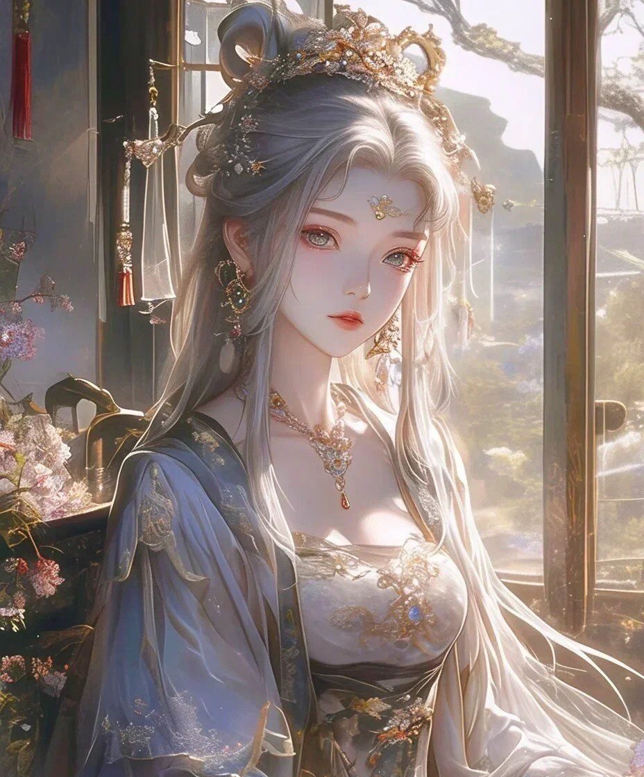 ảnh anime nữ cổ trang trung quốc