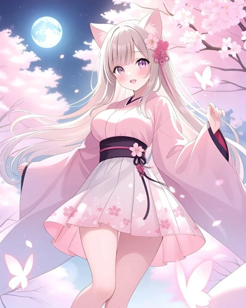 ảnh anime nữ tóc hồng (14)