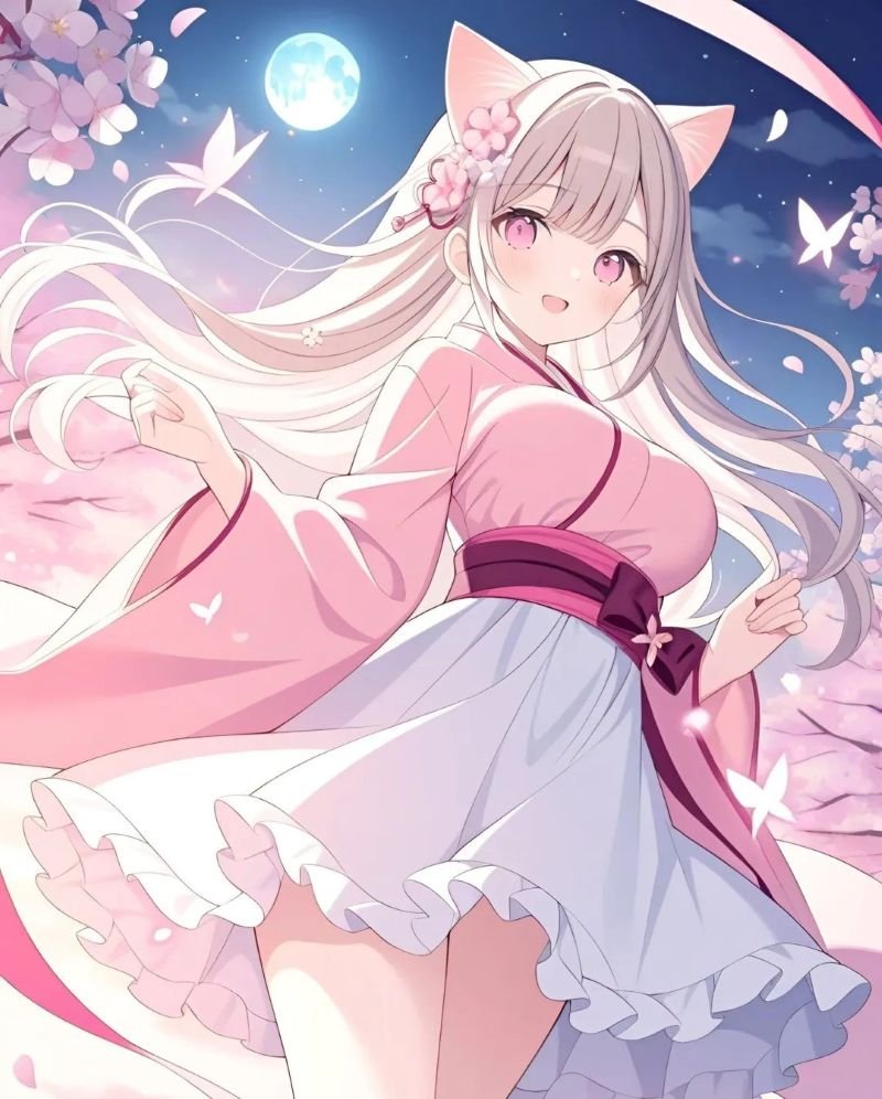 ảnh anime nữ tóc hồng (16)