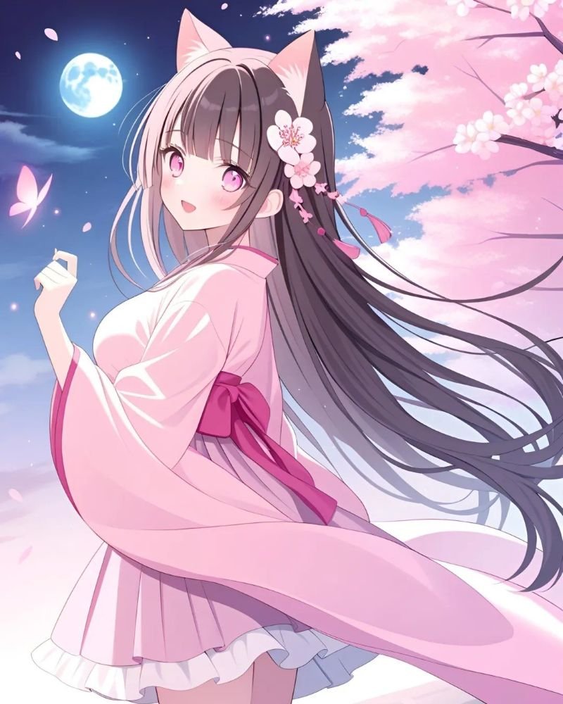 ảnh anime nữ tóc hồng (18)