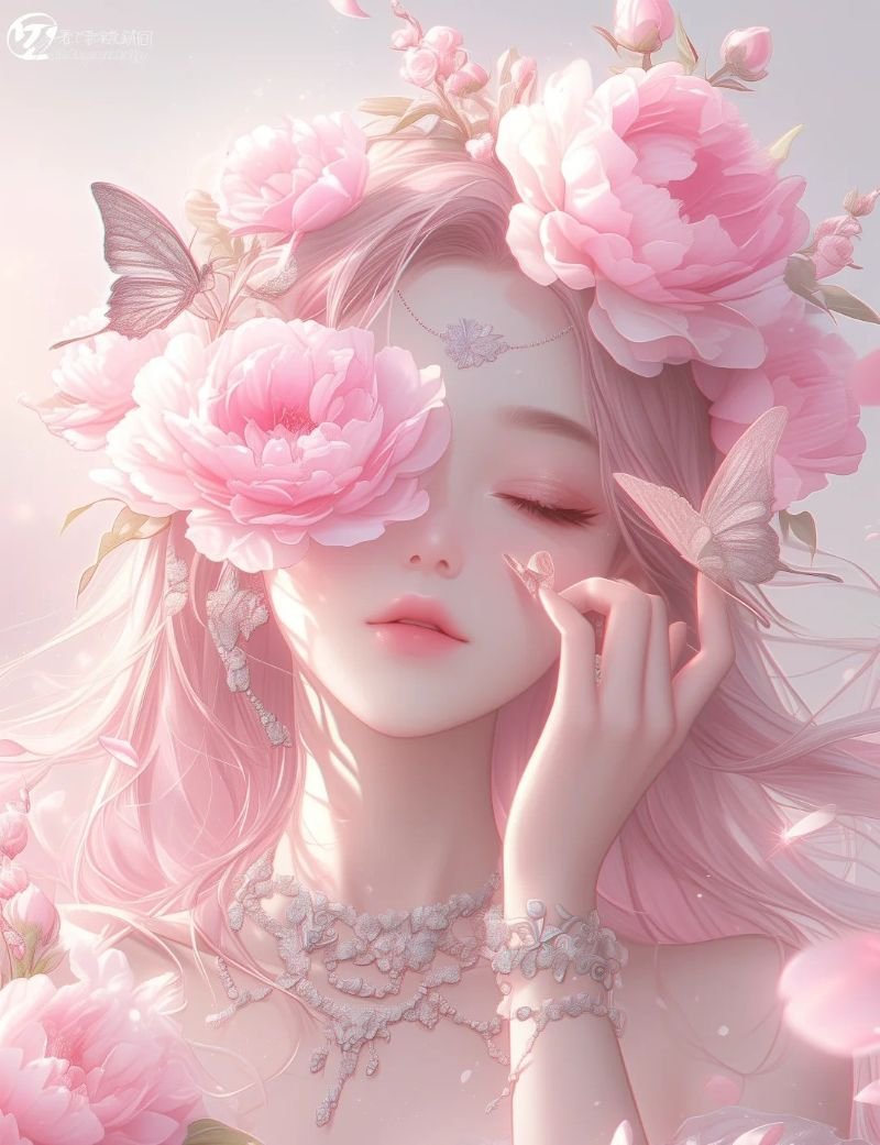 ảnh anime nữ tóc hồng (20)