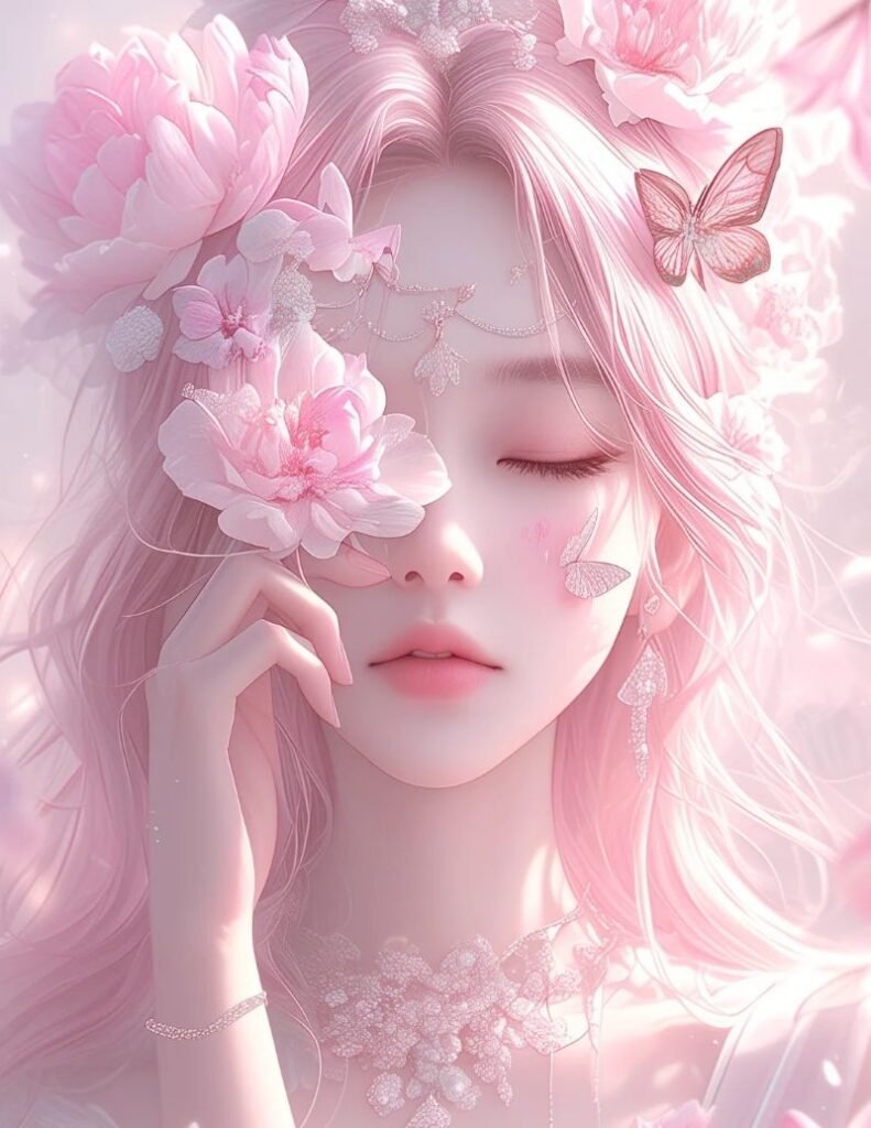 ảnh anime nữ tóc hồng (21)