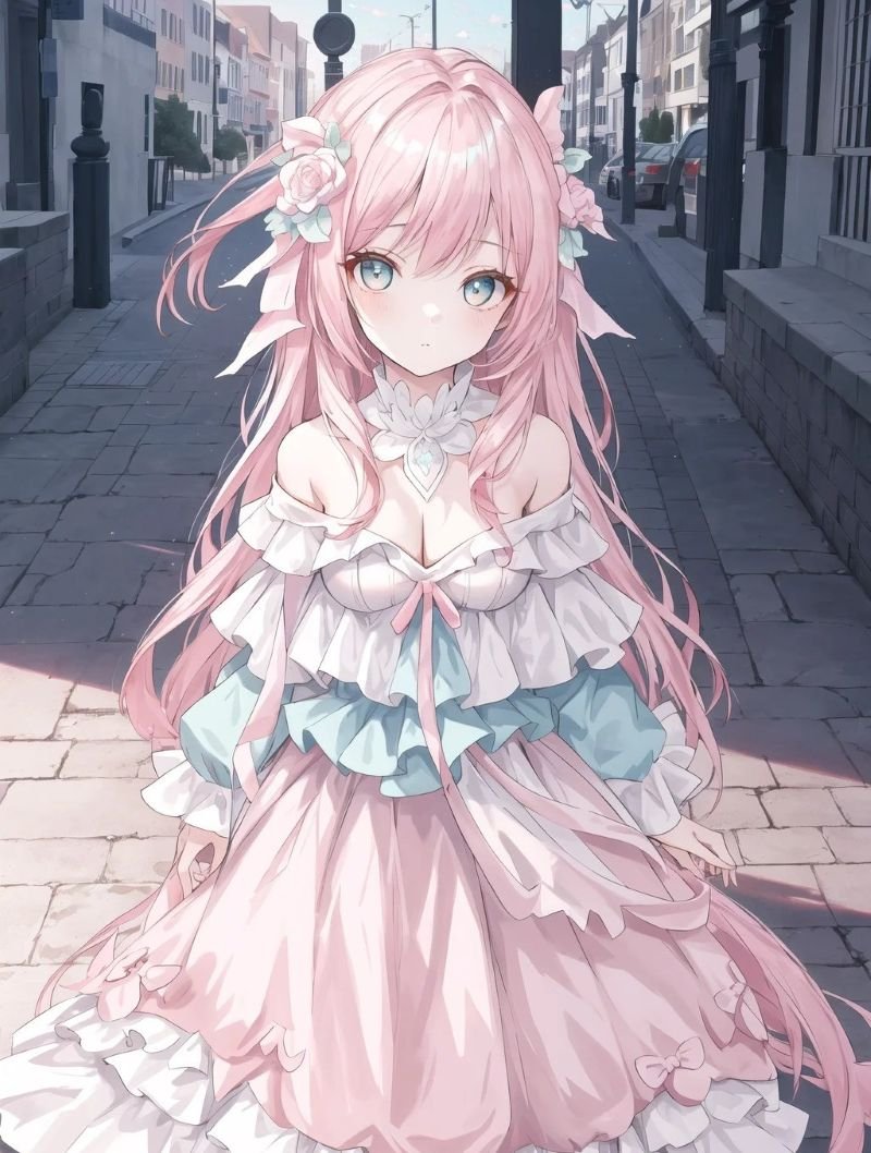 ảnh anime nữ tóc hồng (7)