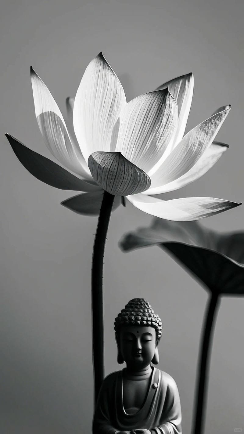 ảnh hoa sen nền đen (15)