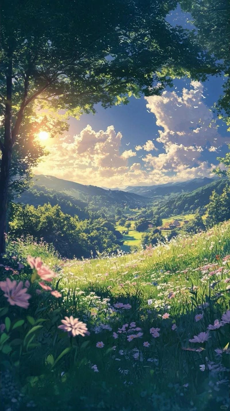 ảnh phong cảnh, anime 4k (2)