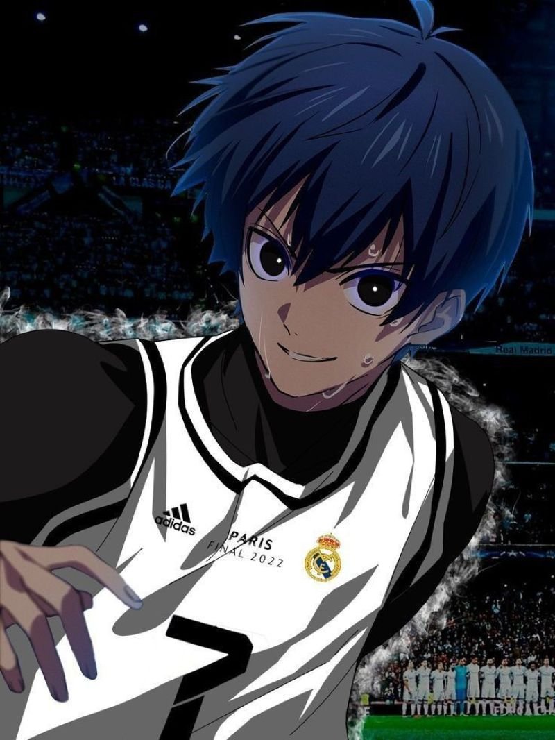 blue lock anime đá bóng