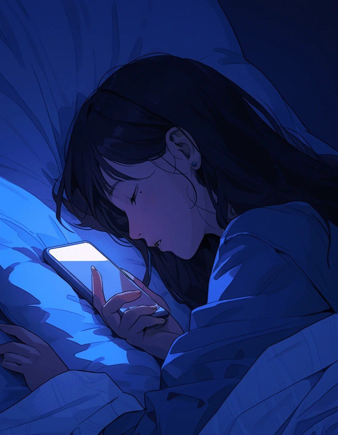 hình ảnh anime buồn nữ