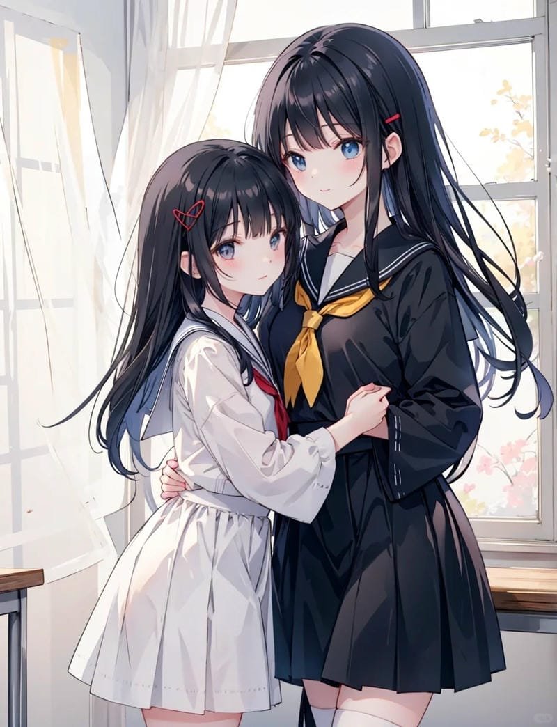hình ảnh anime nữ học sinh cute (10)