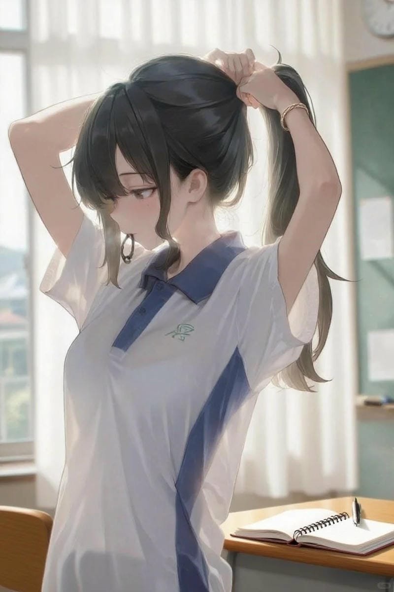 hình ảnh anime nữ học sinh cute (17)