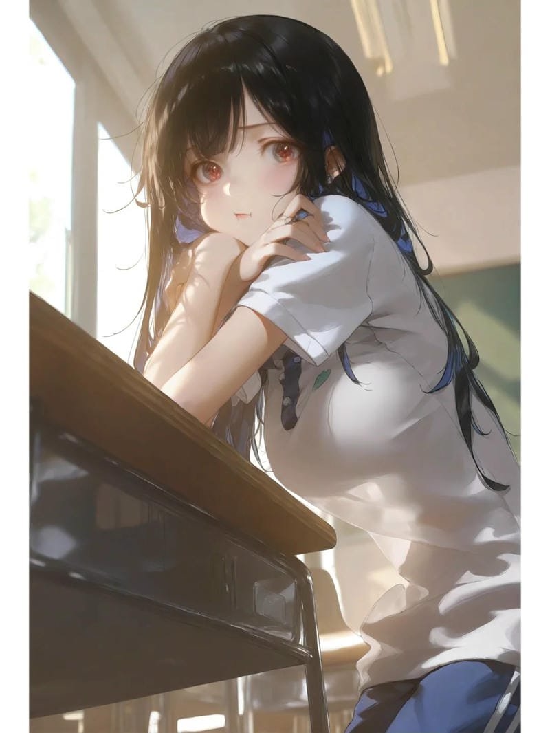 hình ảnh anime nữ học sinh cute (29)