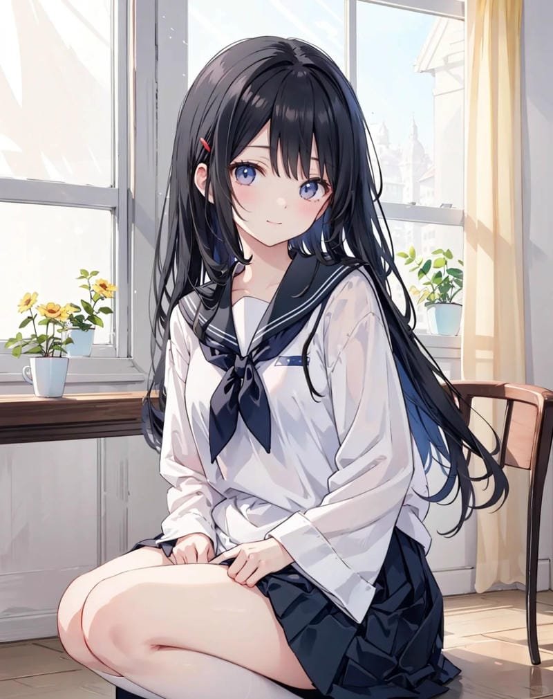 hình ảnh anime nữ học sinh cute (3)