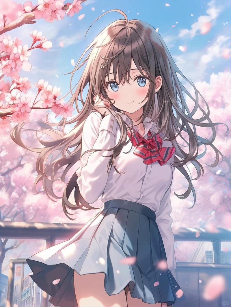 hình ảnh anime nữ học sinh cute (33)