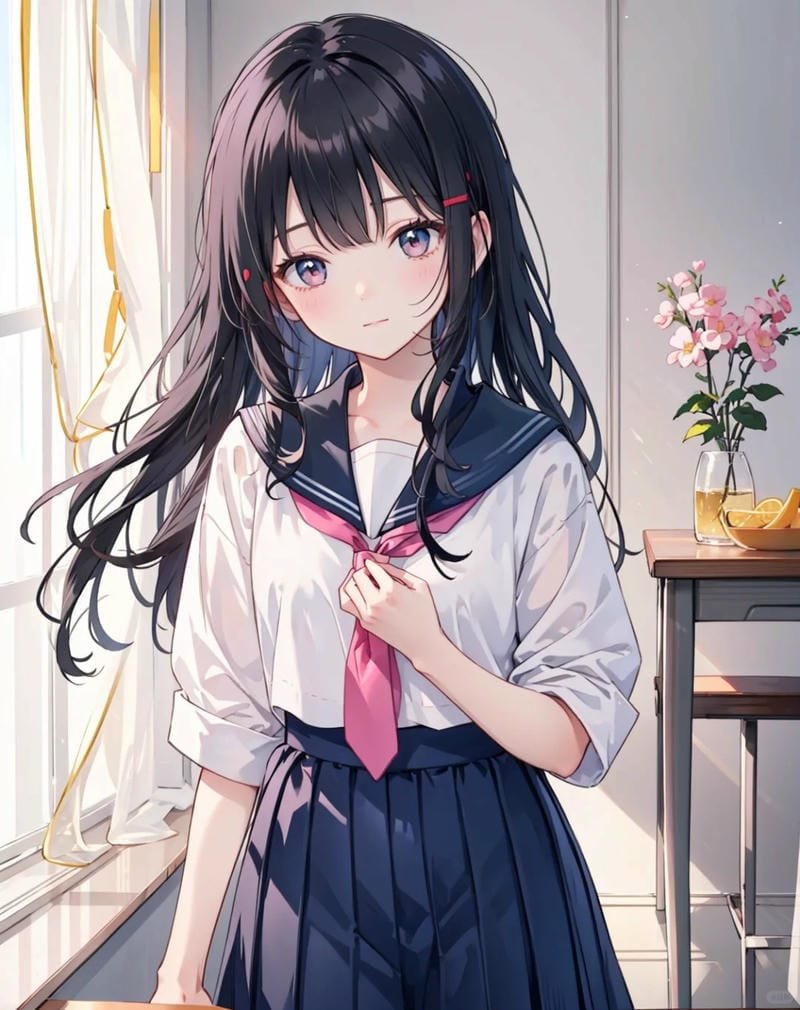 hình ảnh anime nữ học sinh cute (4)