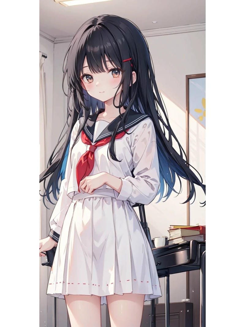 hình ảnh anime nữ học sinh cute (6)