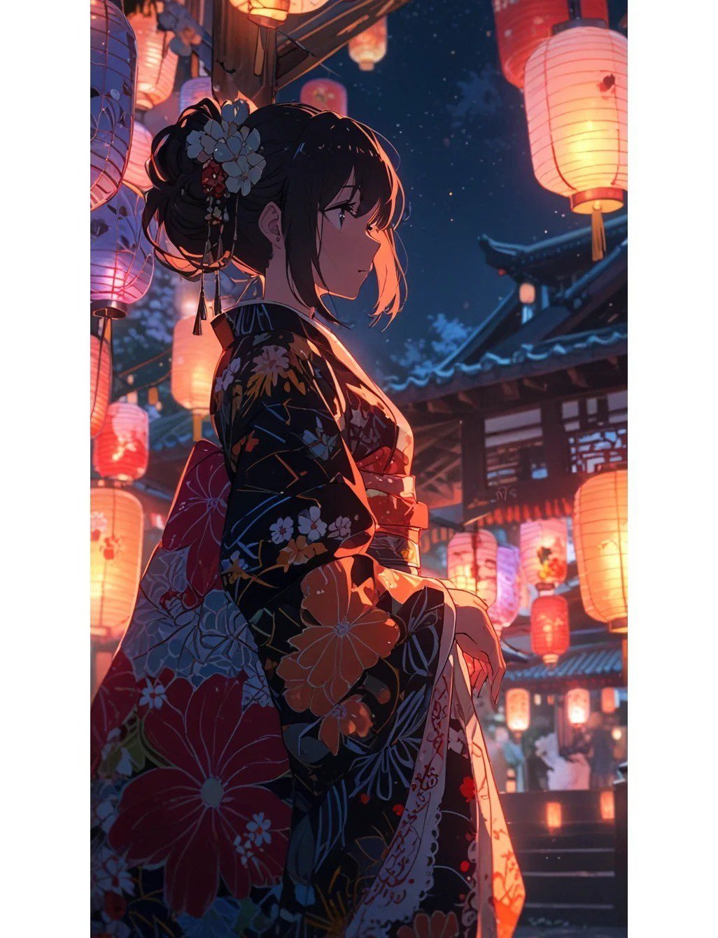 hình ảnh anime nữ mặc kimono (24)