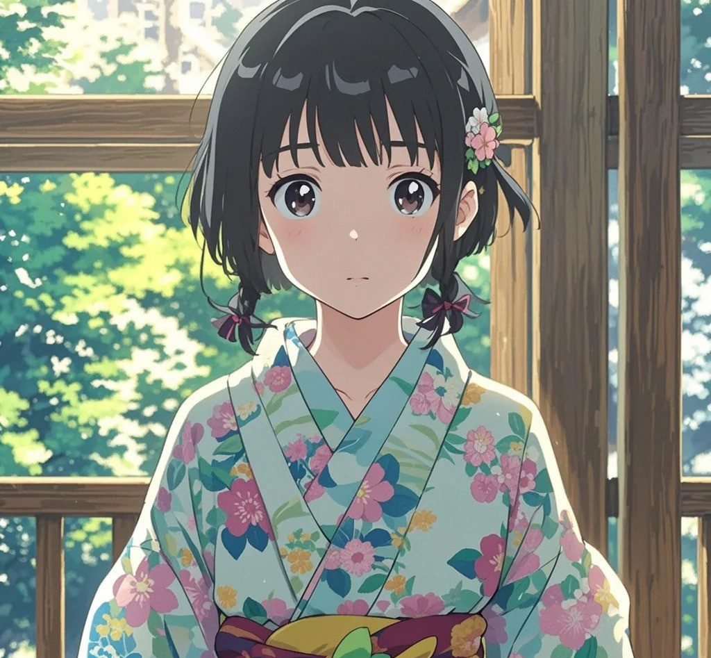 hình ảnh anime nữ mặc kimono (25)