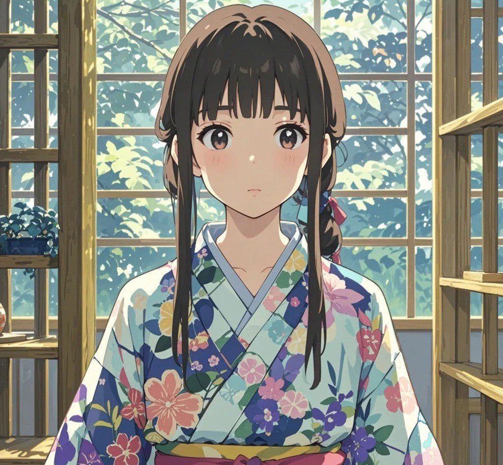 hình ảnh anime nữ mặc kimono (27)