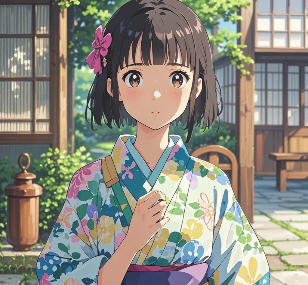 hình ảnh anime nữ mặc kimono (28)