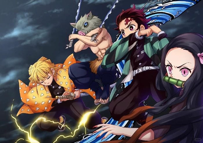 hình ảnh anime thanh gươm diệt quỷ