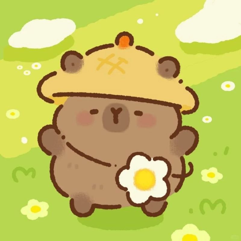 hình ảnh capybara cute anime (2)