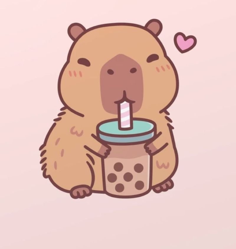 hình ảnh capybara cute anime (20)