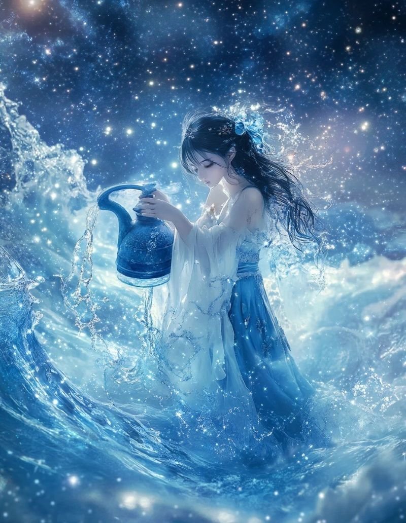 hình ảnh cung bảo bình nữ anime (13)