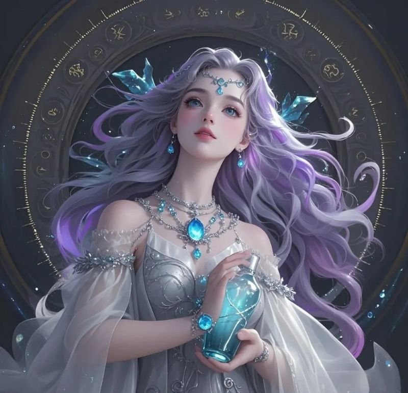 hình ảnh cung bảo bình nữ anime (21)