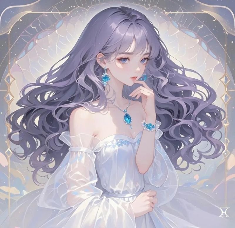 hình ảnh cung bảo bình nữ anime (22)