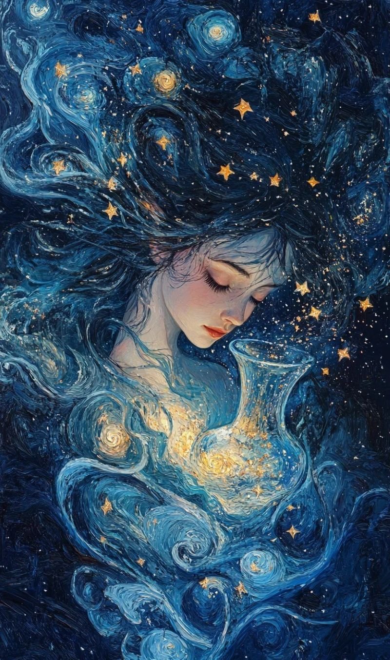 hình ảnh cung bảo bình nữ anime (25)