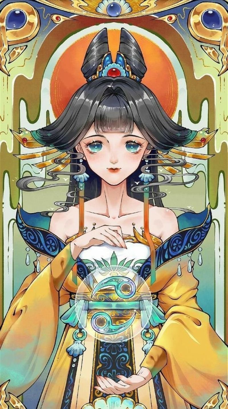 hình ảnh cung bảo bình nữ anime (6)