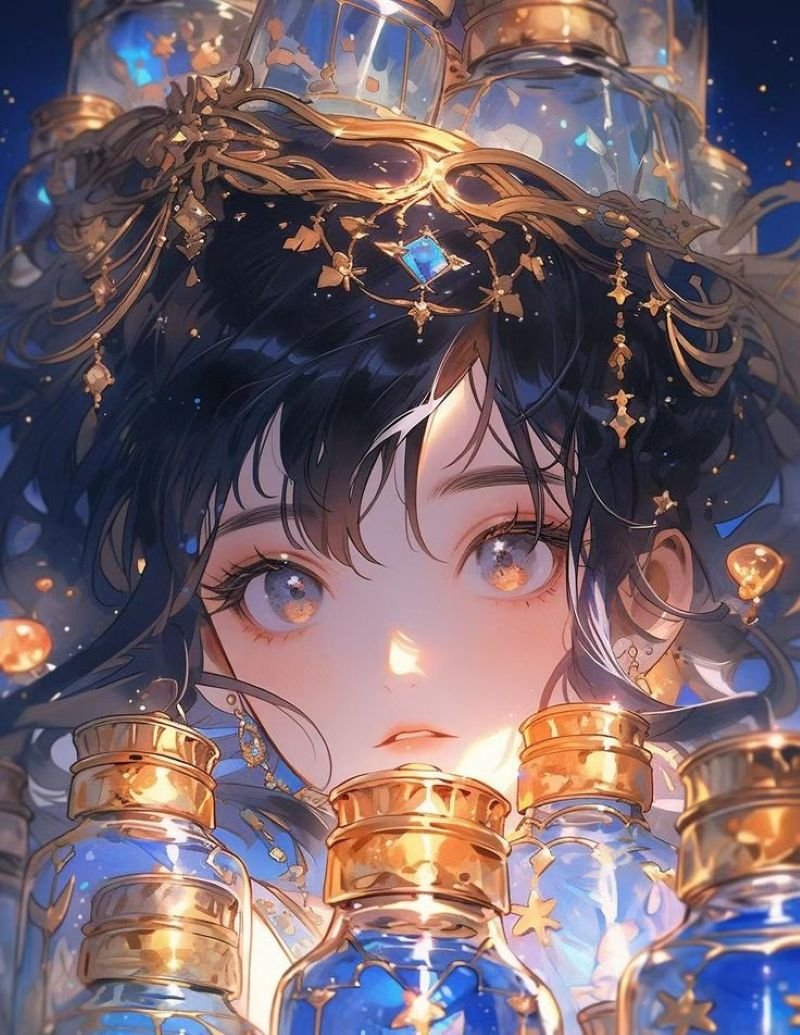 hình ảnh cung bảo bình nữ anime (8)